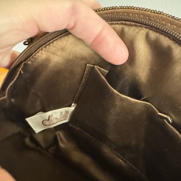 Vintage Delill 1950s beaded purse with satin lining in great condition - Picture 9 of 9